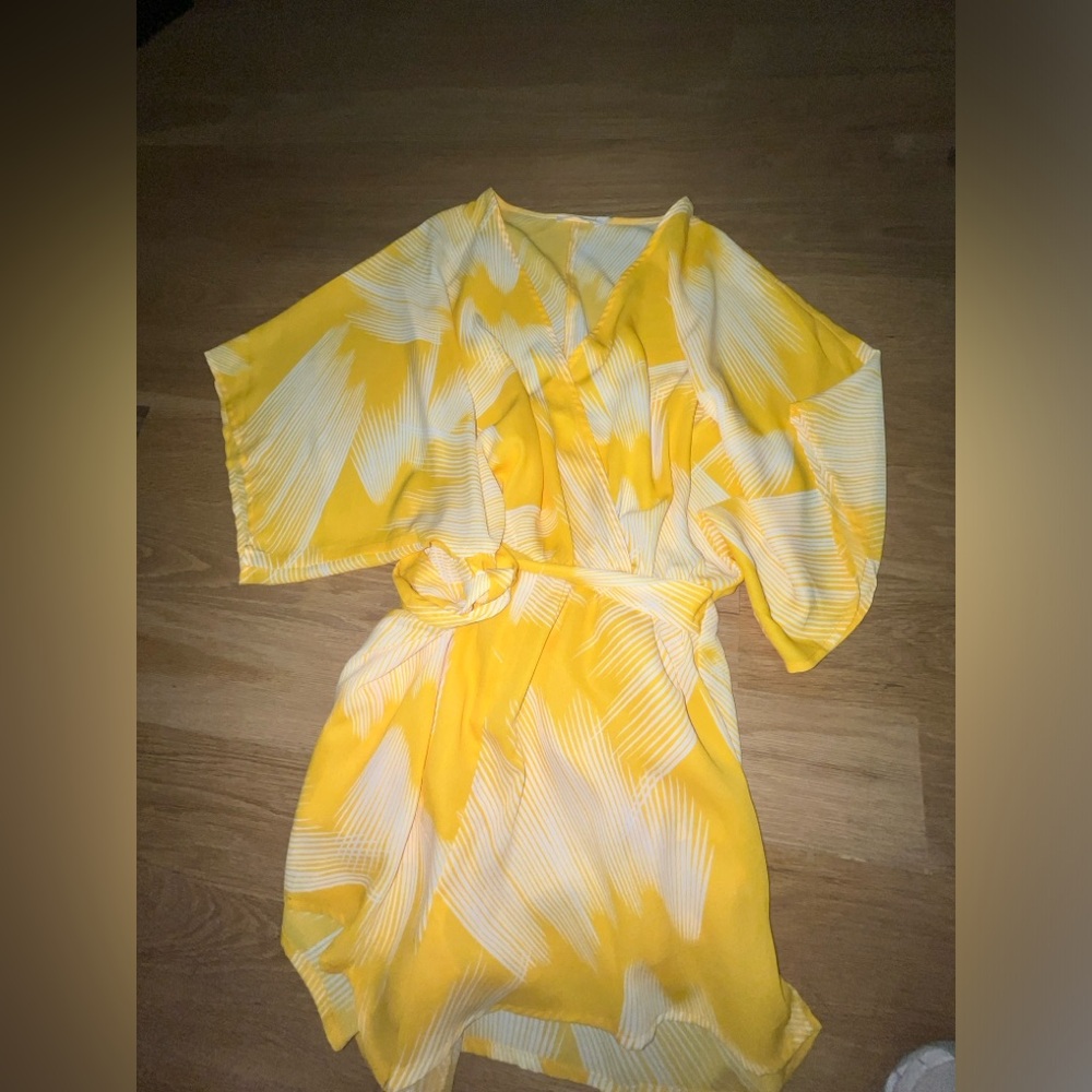 Yellow dress